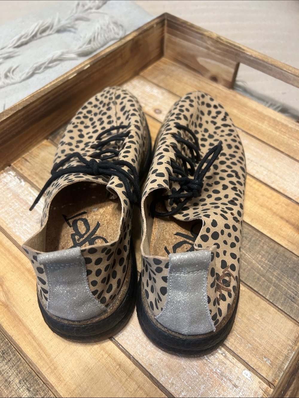 Otbt Alstead Leopard Print Casual Lace-Up Sneakers View 5